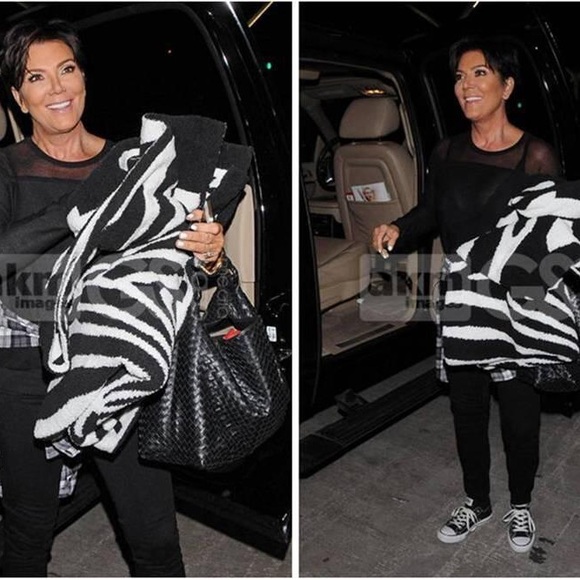 Barefoot Dreams CozyChic Tiger Print Blanket